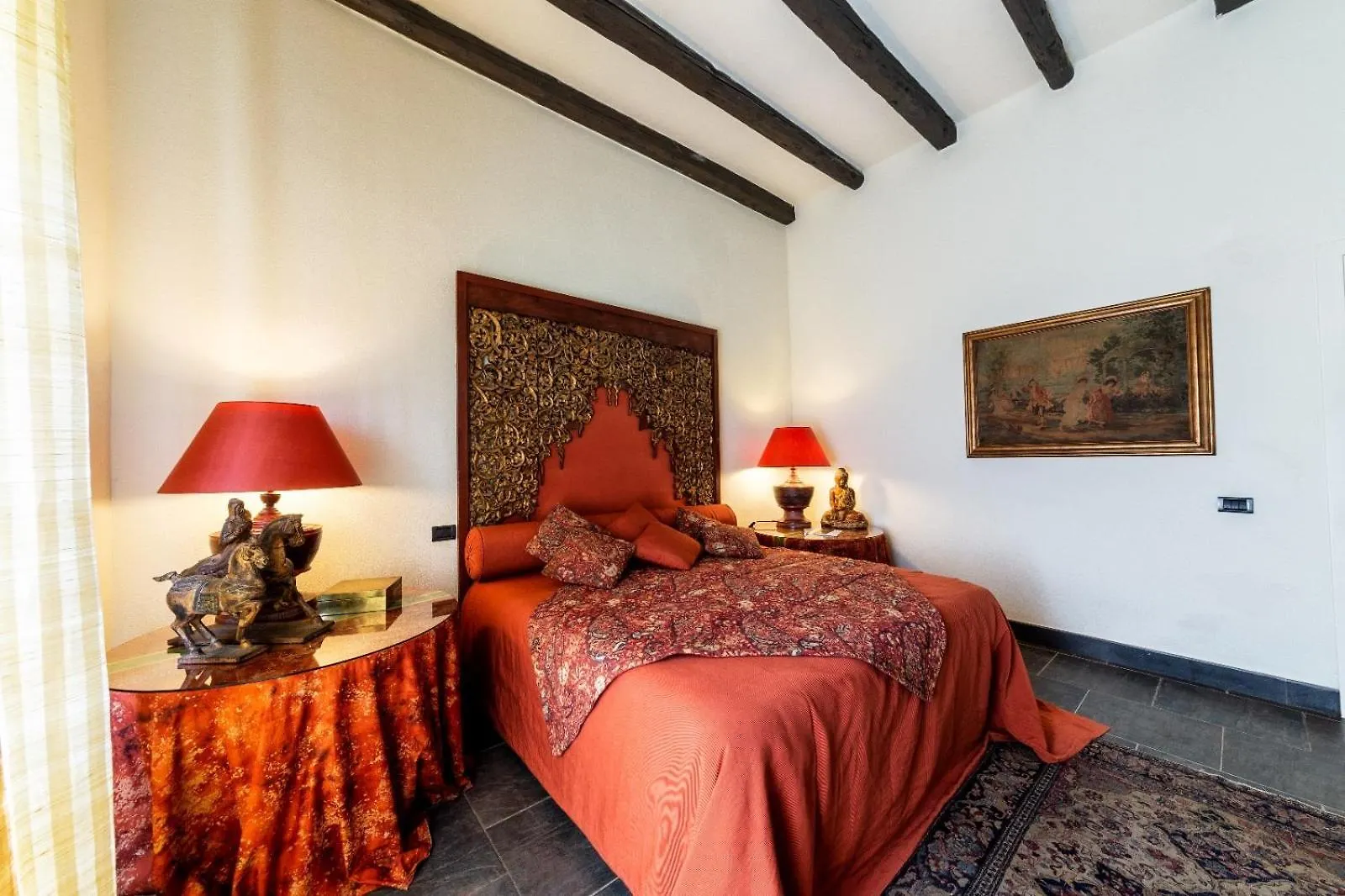Bed and Breakfast Borgo Antico XIX Sec. à Gesturi Couette-café