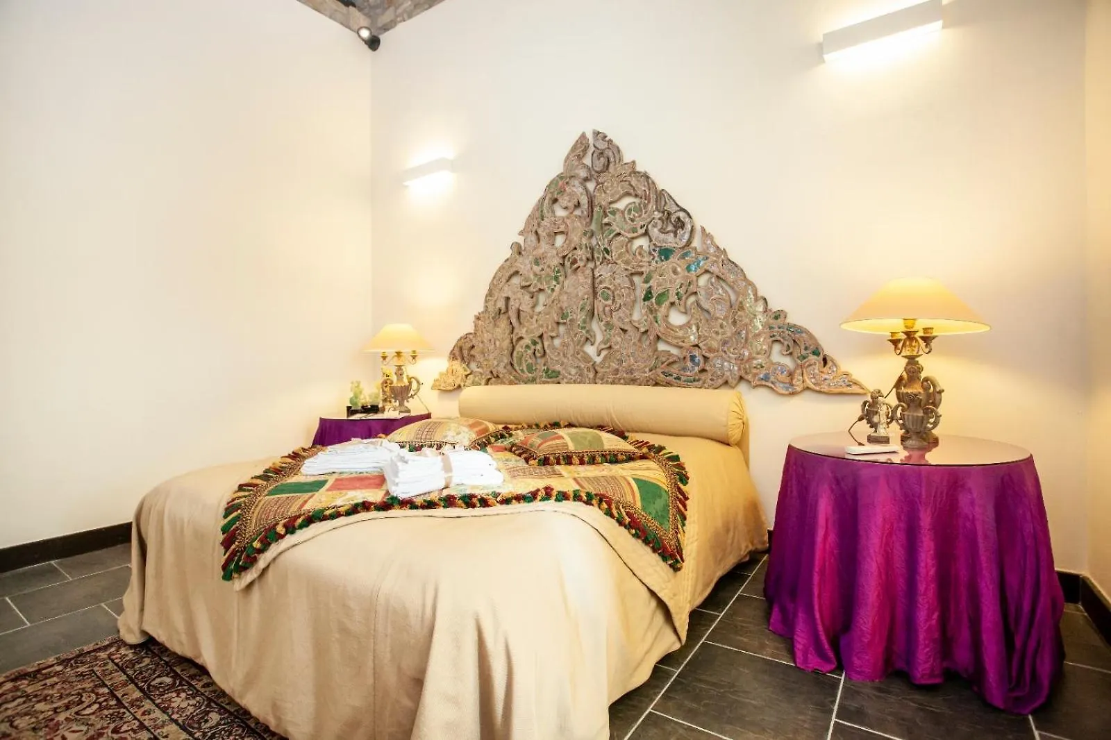 Bed and Breakfast Borgo Antico XIX Sec. à Gesturi Couette-café